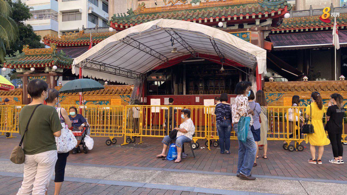 四马路观音堂27日起重开8月7日至9日进庙须先电邮申请门票 四马路观音堂27日起重开8月7日至9日进庙须先电邮申请门票