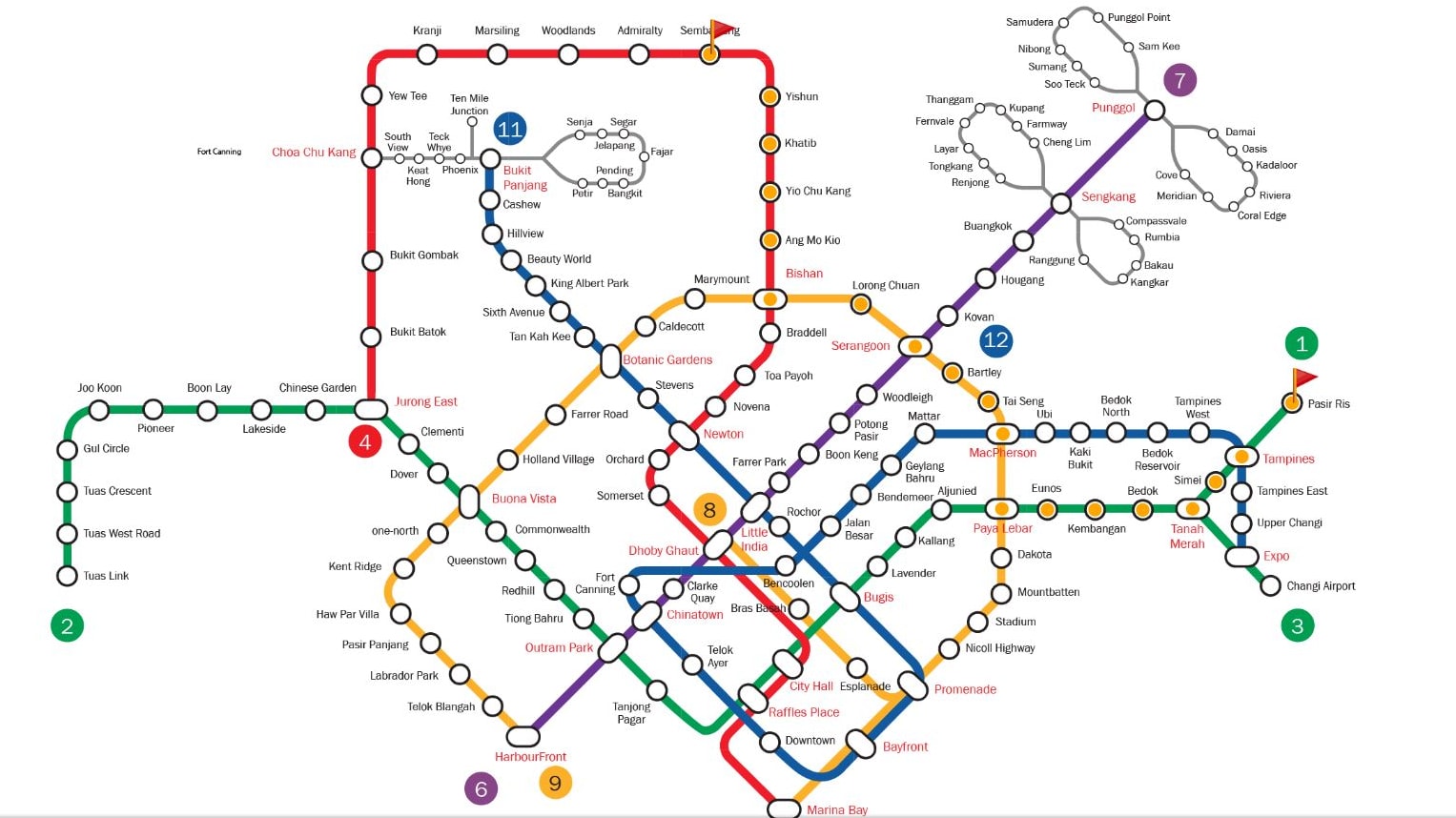 从巴西立到三巴旺的路线图